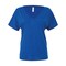 Bella + Canvas Slouchy V-neck T-shirt - Royal Blue Triblend, Medium